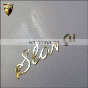 The Chinese manufacturers electroforming 24k gold sticker