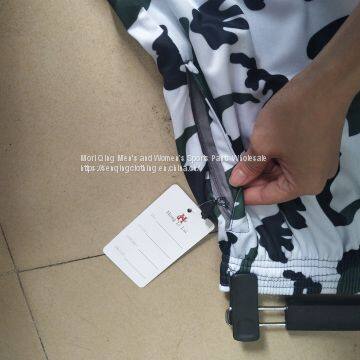 Handsome Cotton Green Uniform Sport Pants Pure Color Casual Pants photo-5