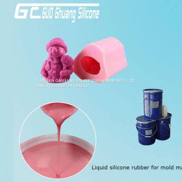 Low price rtv-2 silicone rubber with hardener for candle soap mould making