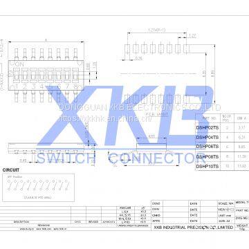 Good Quality Pin Smd Type Dip Swith for Sale photo-2
