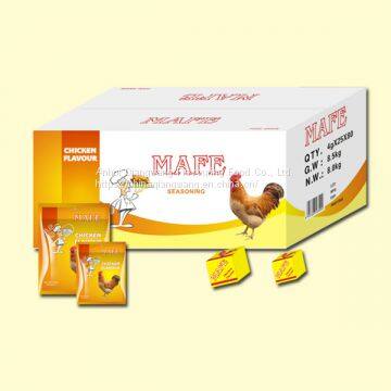 Spice cube brand Mafe 4g chicken bouillon stock cube