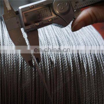 1mm stainless steel wire rope 304