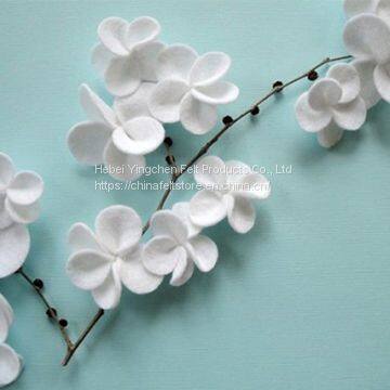 Promotional Beautiful Felt Flower Customer Design