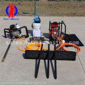 Huaxia master direct supply portable core drilling rig BXZ-1/ligh backpack drill rig/Kohler gasoline engine for sale