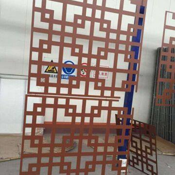 Curtain Wall Carved Aluminum Veneer Paint Evenly And Bright Color