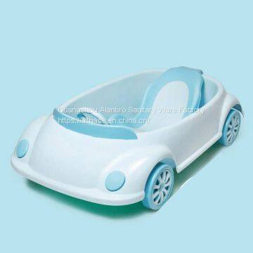 Infant Foldable Bathtub Plastic Child Size Bath Tub Baby Folding Portable Bathtub for Boys and Girls photo-2