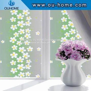 BT819 PVC adhesive window film stained glass