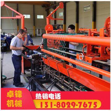 the Full-automatic Chain Link Fence Machine Monofilament Automatic Rhomboid Mesh Machine photo-5