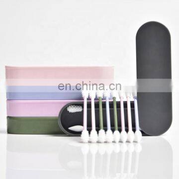 Reusable Cotton Swab Ear Cleaning Cosmetic Silicone Buds Swabs Sticks For Cleaning Makeup And Touch-Ups photo-2