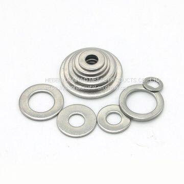 Good quality with grade 4/8/a2/a4 DIN125 flat washers