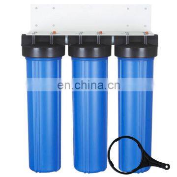 sediment pre filter housing 3 stage 20" big blue water filter housing