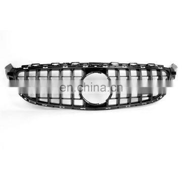 2015-2018 AMG GT R Style Black Grille Front Grill For Mercedes Benz C Class W205