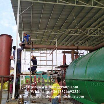 Profitable Model 10ton Per Day Waste Tyre to Diesel Pyrolysis Oil Plant With No Pollution photo-5