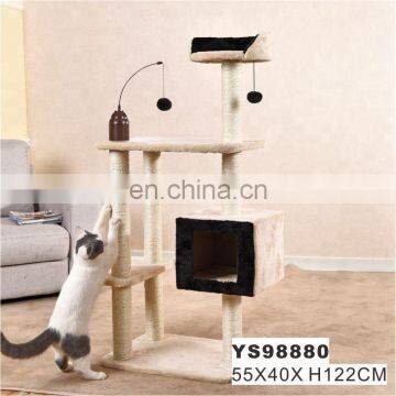Manufacture Sale Customized Cat Tree House Scratch Post