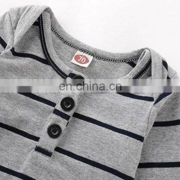 Soft Wear Newborn Baby Sleeping Bag Cotton Stripe Baby Sleep Gown photo-2