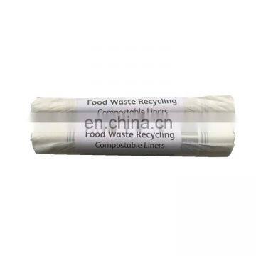 Cornstarch Made 100% Biodegradable Clear Plastic Poly Bag on Roll for Fruit Vegetable