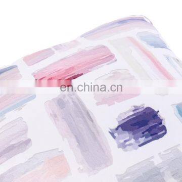 Winning Designs Brush Painting Art Printed Velvet Cushion/decorative Throw Pillows photo-4