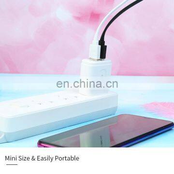 US Standard Quick Charging 2.4A Dual USB Charger Mini Portable