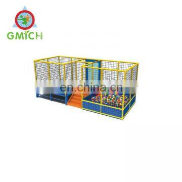 Outdoor Playground Trampoline Trampolines With Slide Kids Playground Balls photo-4