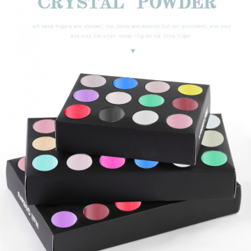 For Nail Art Painting Colored Acrylic Powder Nail Glitter Powder photo-2