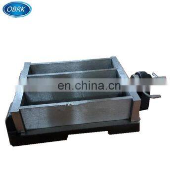 Steel Three Gang Cement Mortar Prism Test Mould 40*40*160mm moulds