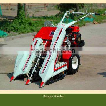 Combine reaper binder harvester