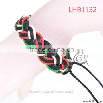 Handmade textile printed unisex friendship woven bracelets for party(OEM ODM)