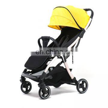 safe travel Easy Foldable lightweight Adjustable High Landscape Baby Pram baby stroller