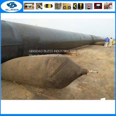 Inflatable rubber airbags ship launching landing balloons marine salvage lift air bags