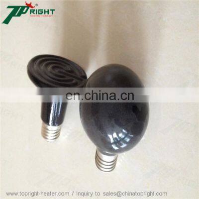 Mini Type Electric Heating Element Ceramic Heaters Bulb Lamp 25W/50W