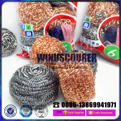 Fine quality customized stainless steel scourer 410 scourer dish scourer