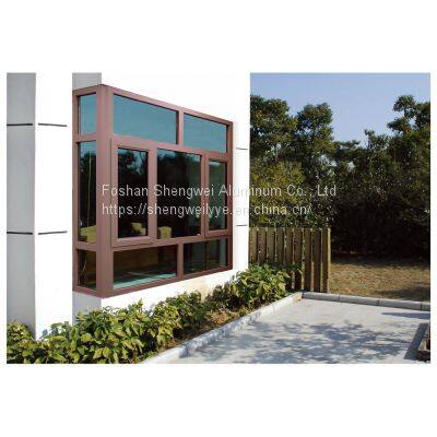 High quality Cheap thermal break sash Window Aluminum glass Casement Window