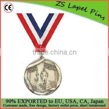 Custom quality free artwork design High Relief Medallion Cross Country