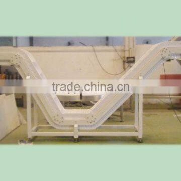 U type belt conveyor inclined conveyor machine for sale