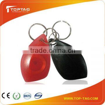 ABS Material EM4100 125KHz RFID Key Tag/Key Chain/Epoxy Key Tag