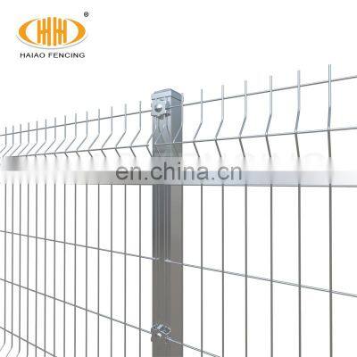 Galvanized 3D Curved Welded Wire Mesh Fence