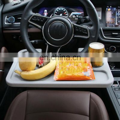 Hot Selling Steering Wheel Car Table Laptop Desk Car Steering Wheel Table Multi Functional Beverage Rack Writing Desk