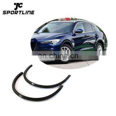 Carbon Fiber Front Fender Flares for Alfa Romeo Stelvio 2017-2018