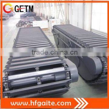 Large Scale Amphibious Undercarriage for 30-33t Excavator Assembly Q345B Steel Heavy Construction Machinery
