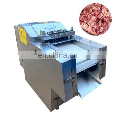 Automatic Fresh and Frozen Machine Cut Steak And Bone Frozen Meat Dice Cutting Machine Frozen Beaf Chicken Cutting Machine