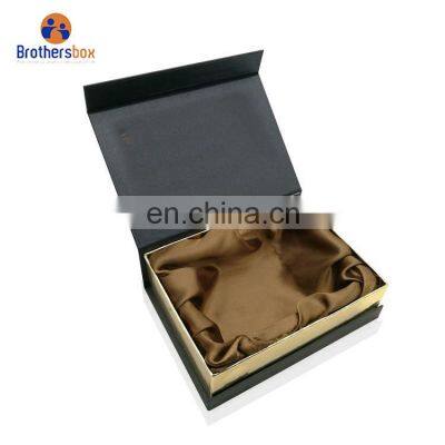 Hot Selling Free Sample Black Rigid Magnetic Custom Gift Boxes For Hair