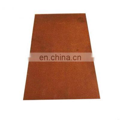 High quality 3mm 6mm SPA - H corten a steel sheet / plate