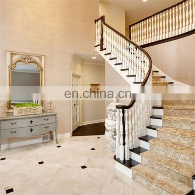 China Manufacturers Calaeatta Marble Stair Treads Stone Staircase