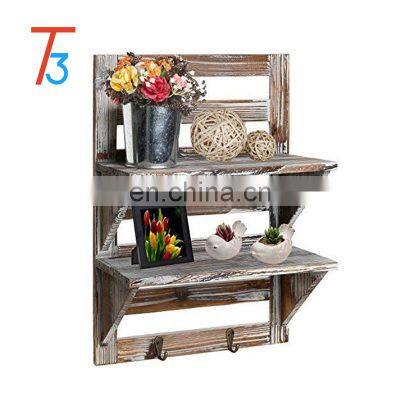 Wood Floating Display Picture Ledge Shelves Wall Hanging Shelf For Storing Spices