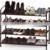 Accessories Large Used High Quality Shop Display Free Standing Metal Shoe Racks