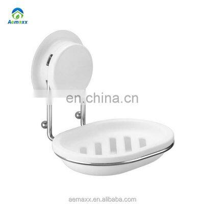 Bathroom Storage Wall Mounted Soap Holder Stainless Steel Suction Soap Dish Holder Hanging Soap Holder photo-2
