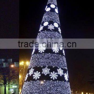 2015 customized 3D motif light giant christmas tree