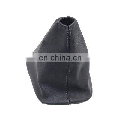 Gray Car Leather Gear Shift Knob Shift Knobs Boot For Toyota Corolla E140 E150 2006-2012