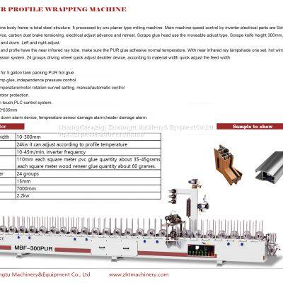 Profil Sarma Laminasyon Makinesi PUR ZHT MBF-300PUR photo-3