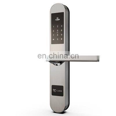 Waterproof Stainless Steel Sliding Glass Rfid Smart Electronic Door Lock photo-2
